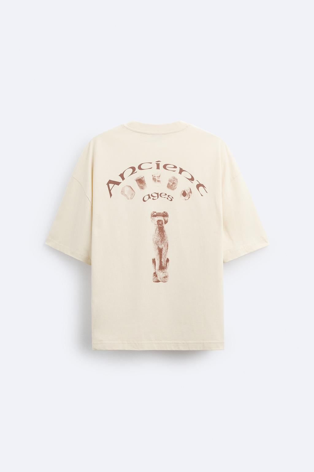 ZARA SHIRT WITH PRINTED GRAPHICS