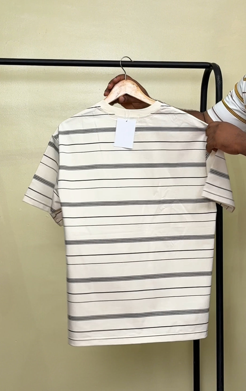 ZEDEK STRIPPED TEE 013