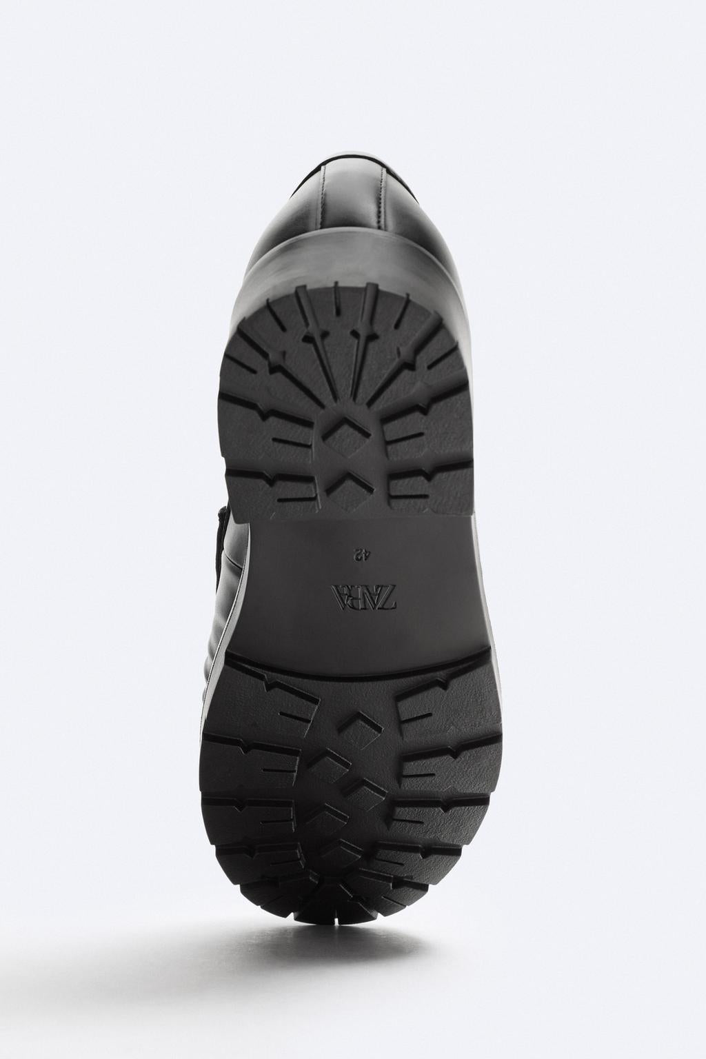 Zara chunky track sole shoe