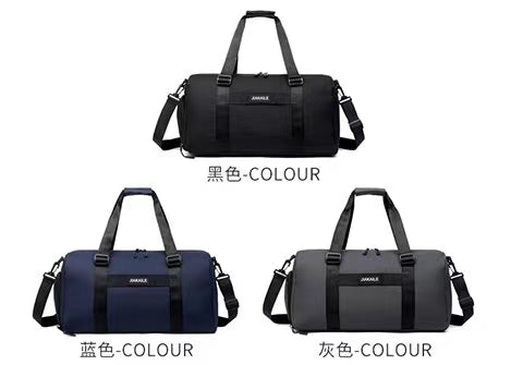 Mini duffel bag in grey