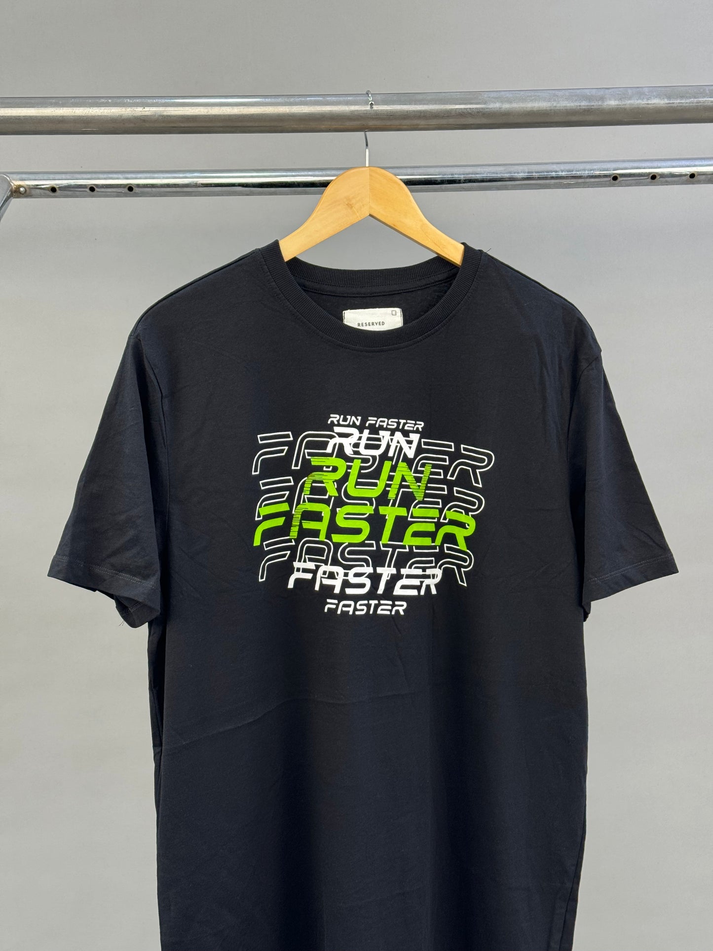 Reserved run faster tee
