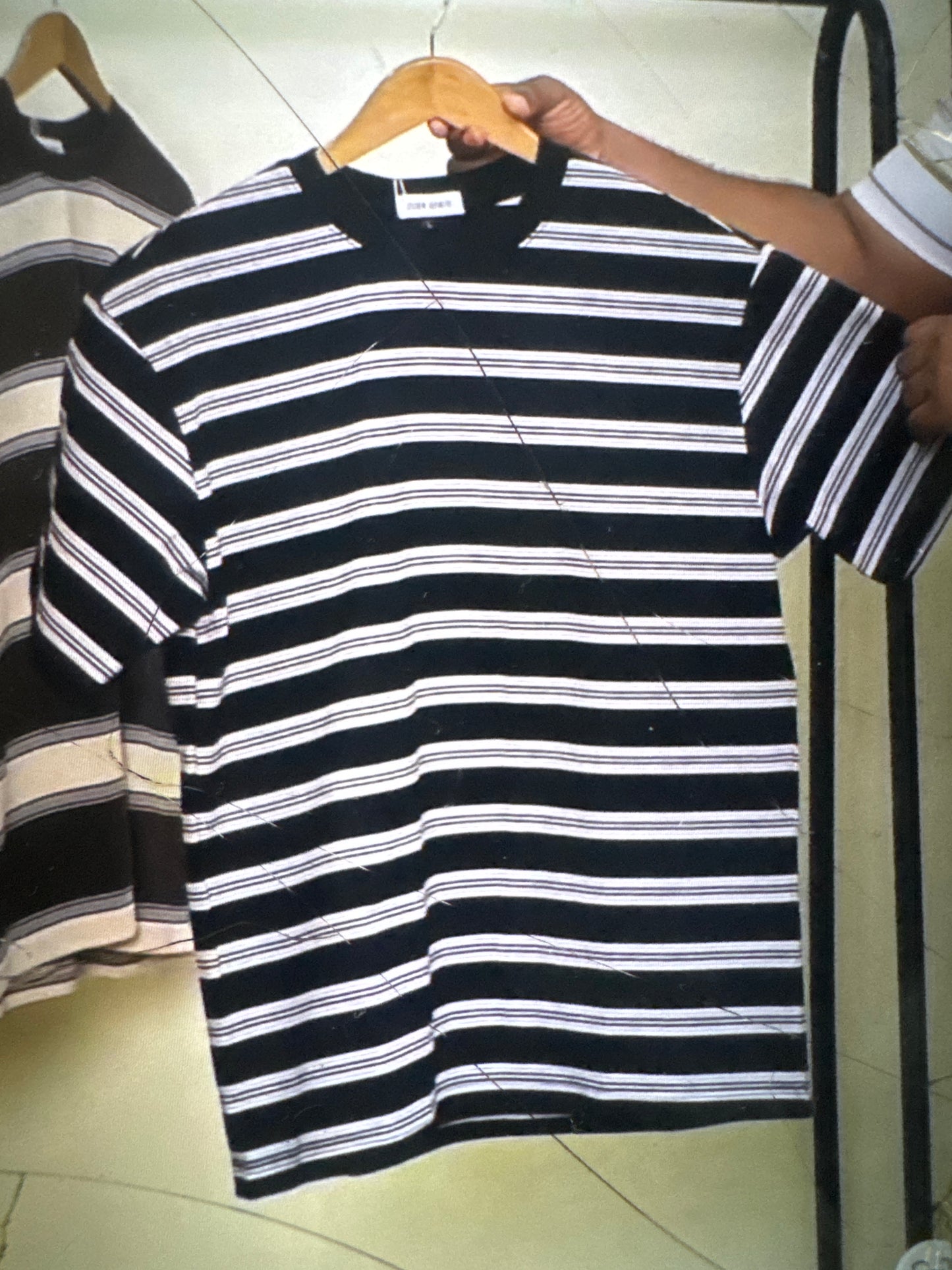 ZEDEK STRIPPED TEE 09
