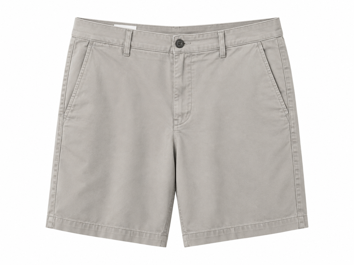 English laundry men solid basic short in grey