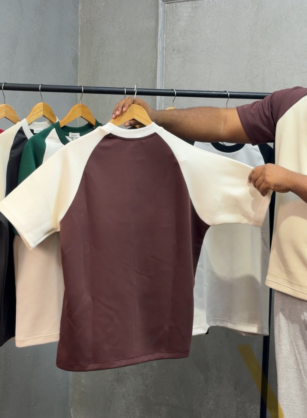 Wrangler tees Cream/Brown