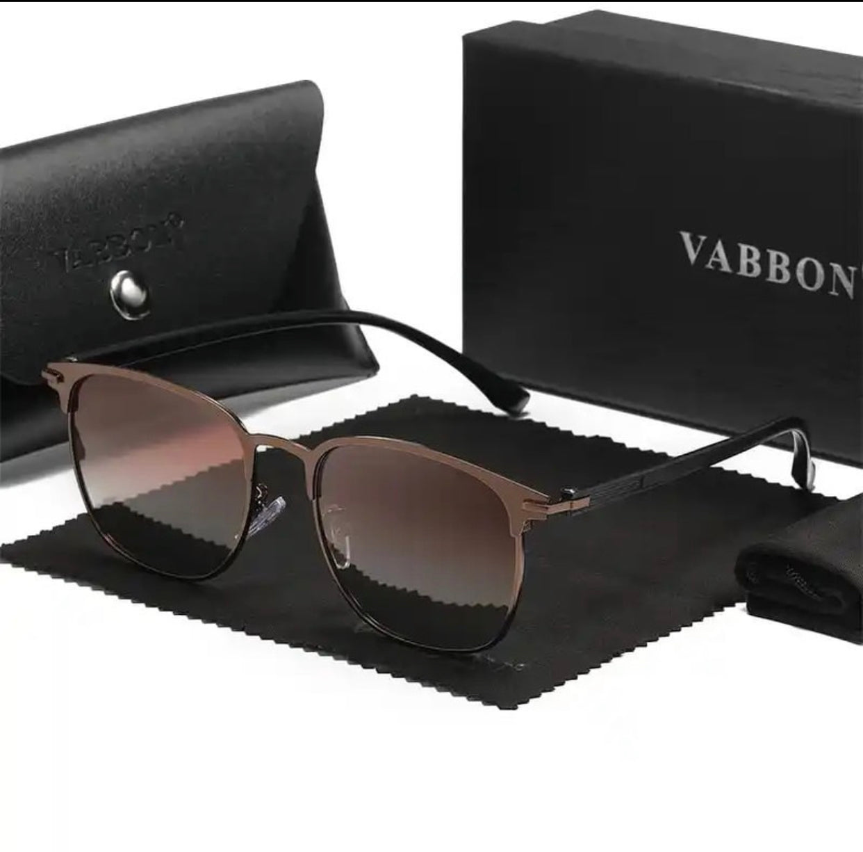 Zedek polarized sunglasses in brown