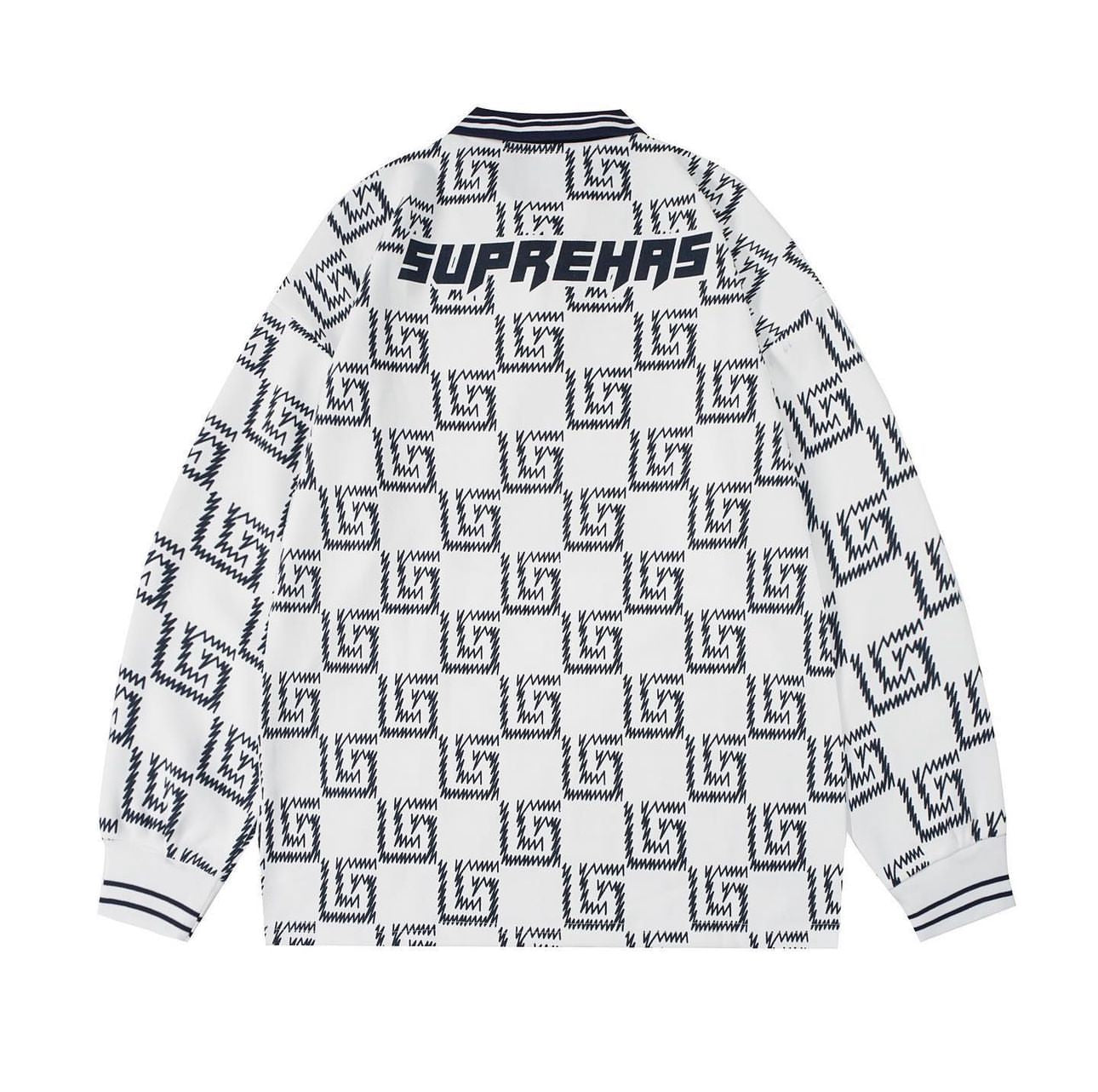 RESG POLO in white /navy