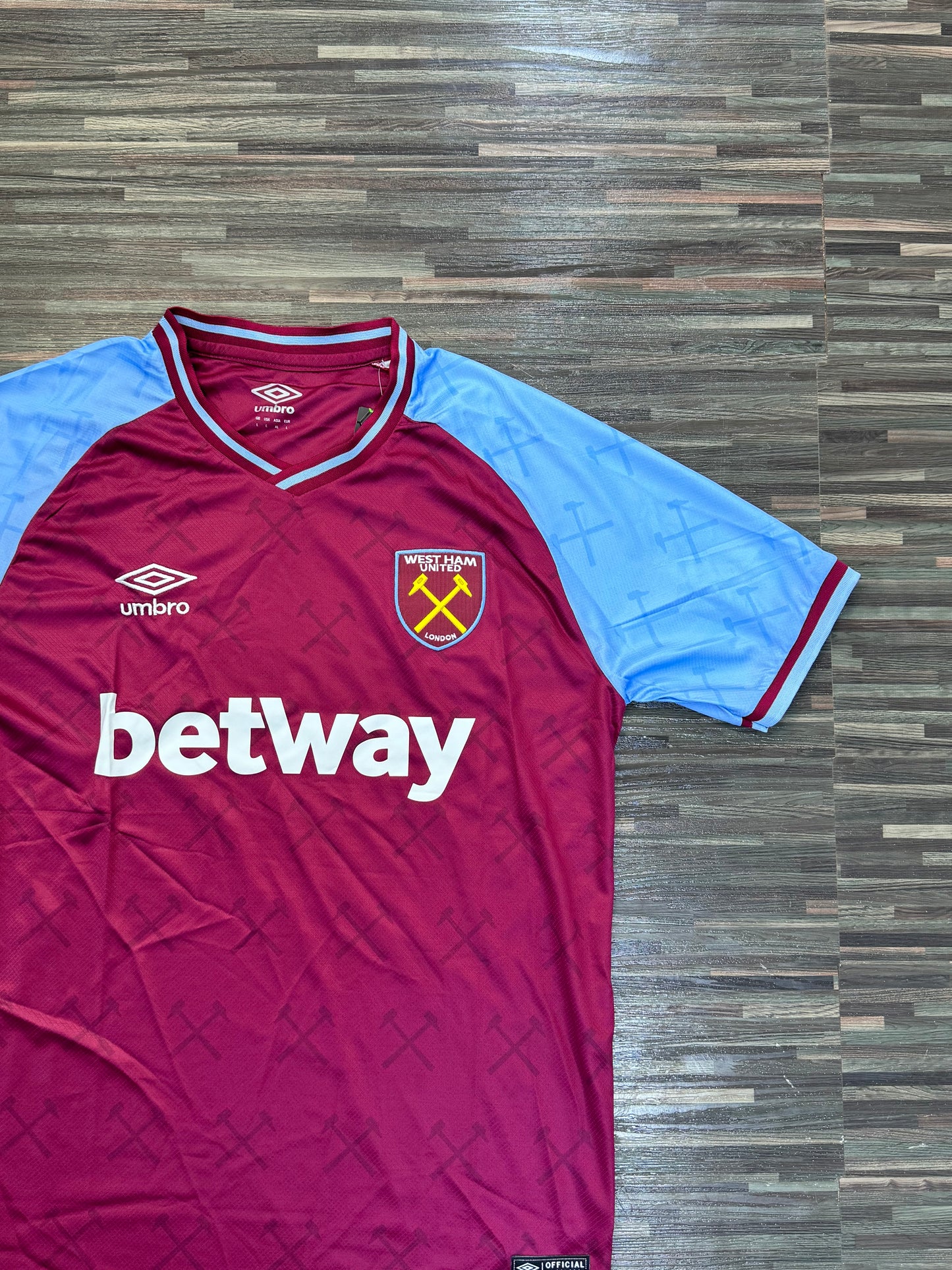 Wast ham united jersey