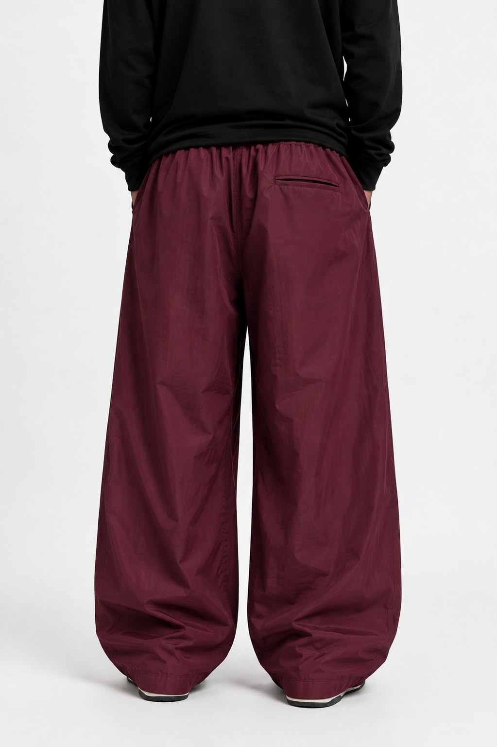 Plain Track Pant In Red