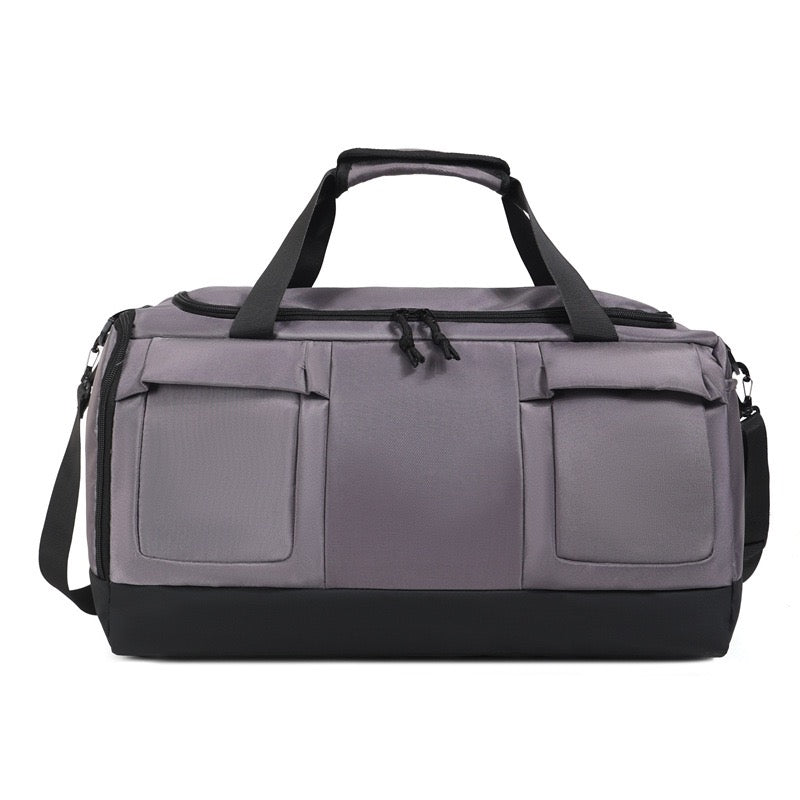 ZEDEK DUFFEL BAG IN GREY