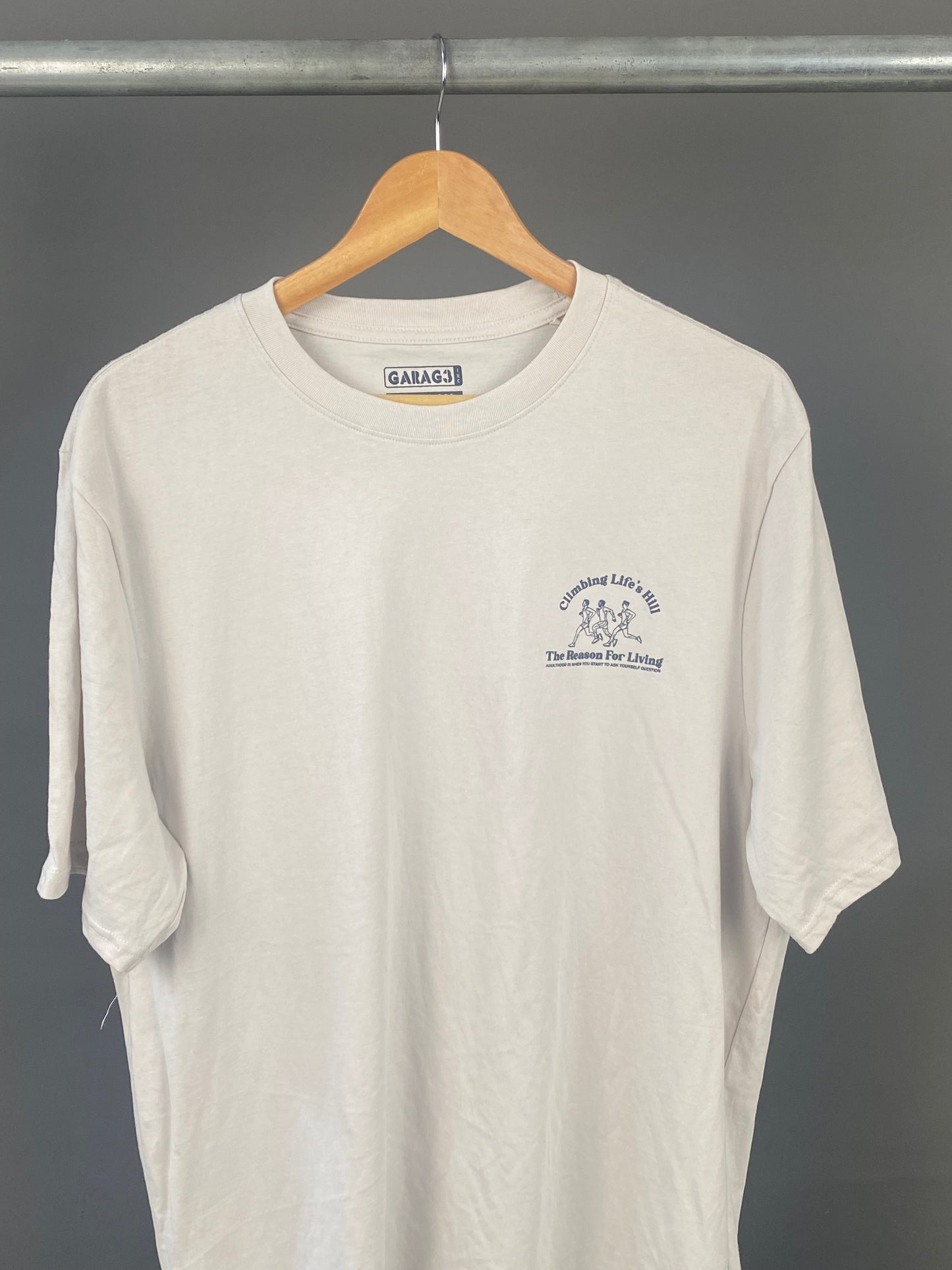 Garage the reason for living t-shirt