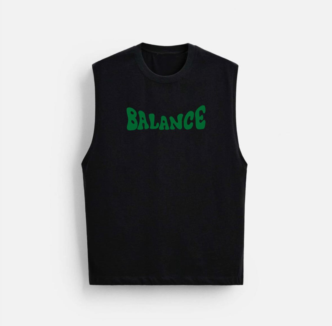 ZEDEK STUDIOS MAINTAIN
BALANCE SLEEVELESS TEE