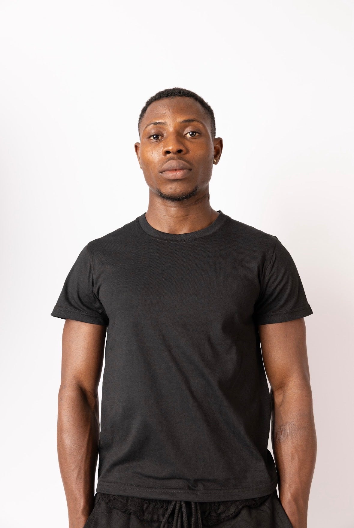 ZEDEK PLAIN FITTED TEES