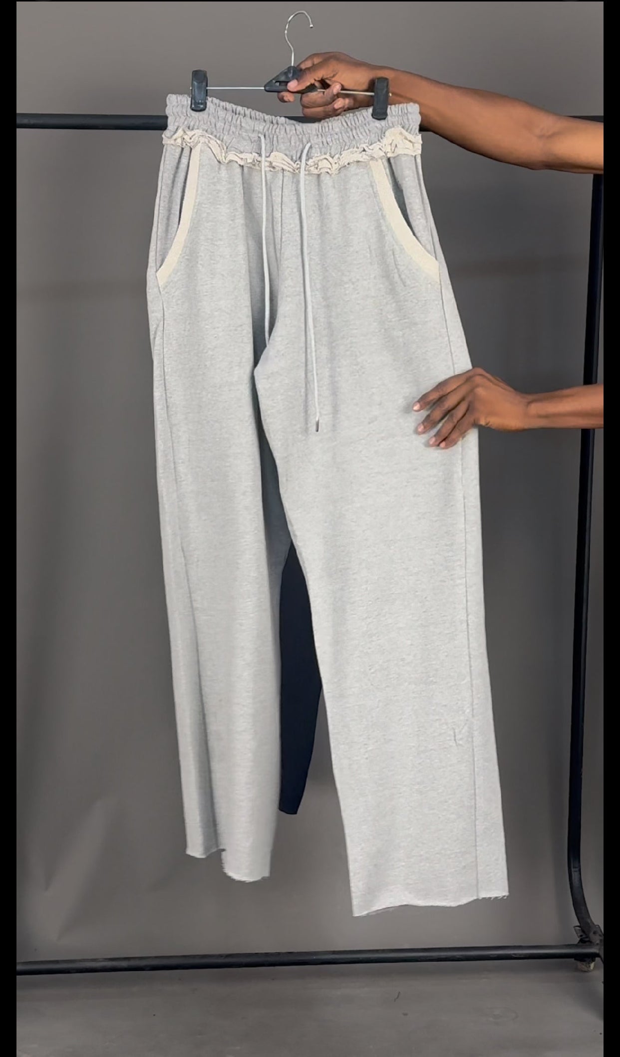 Zedek jogger baseless light ash