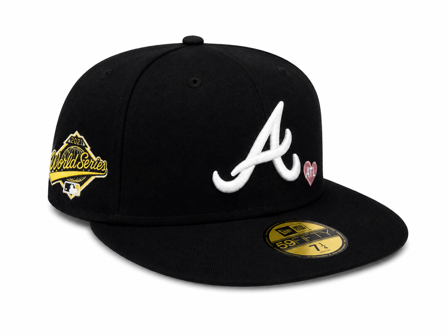Atlanta braves fitted hat