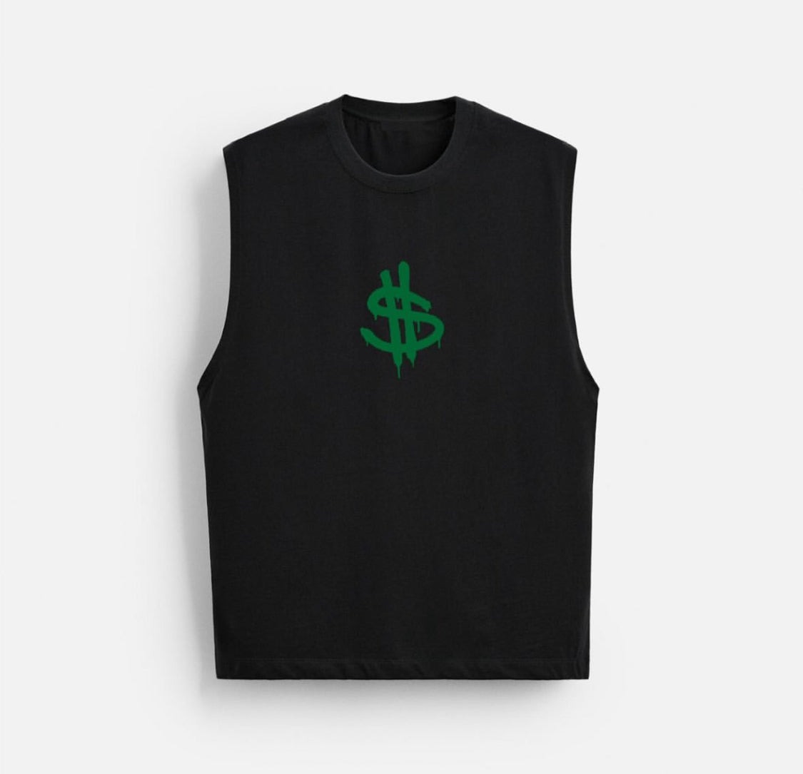 ZEDEK STUDIOS CASH SLEEVELESS TEE