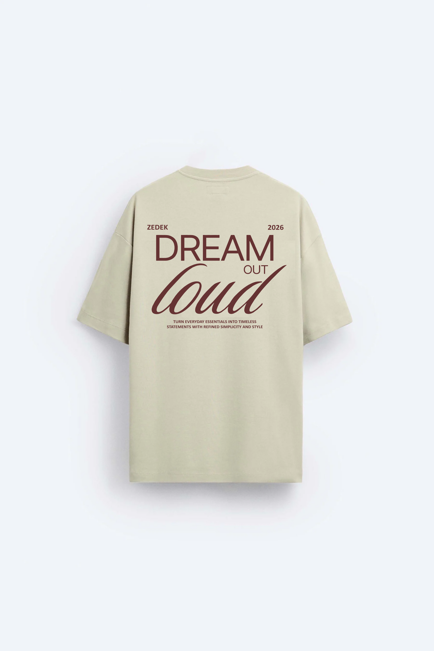 ZEDEK STUDIO DREAM LOUD TEE