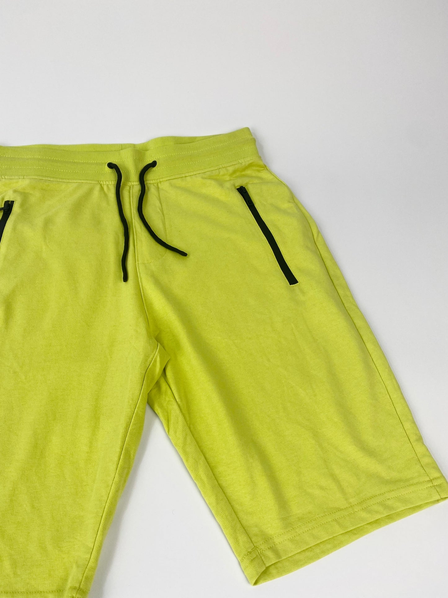 Clayton short in Lemon green