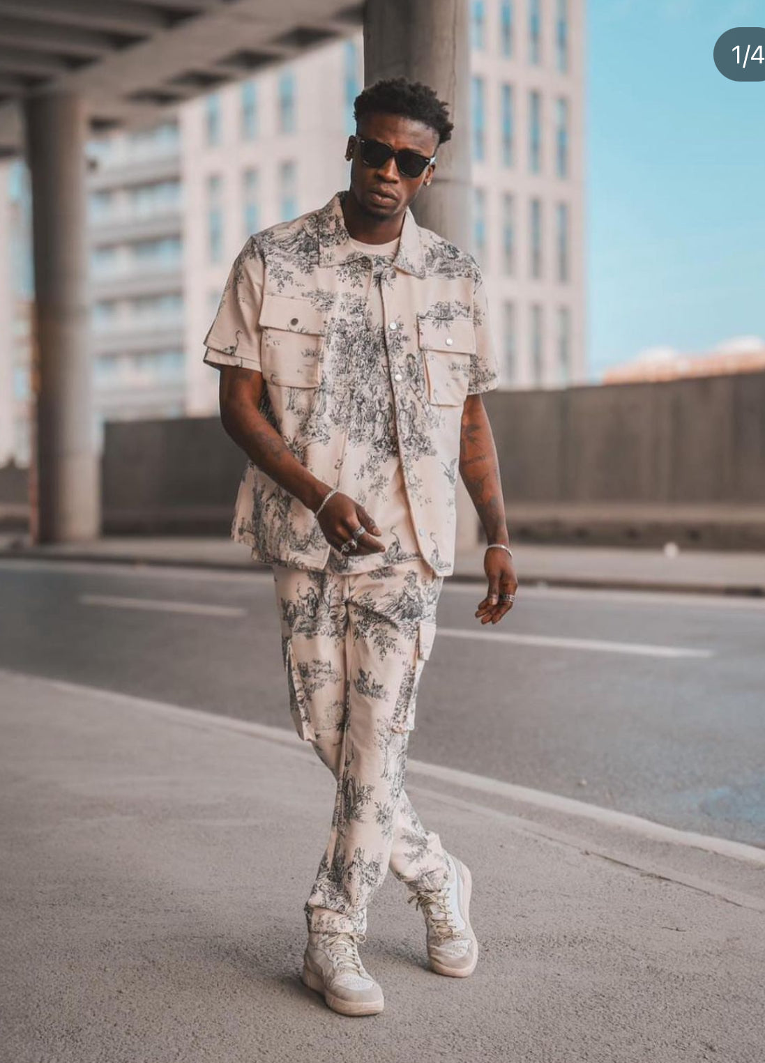 Three piece set (jacket/shirt/joggers)