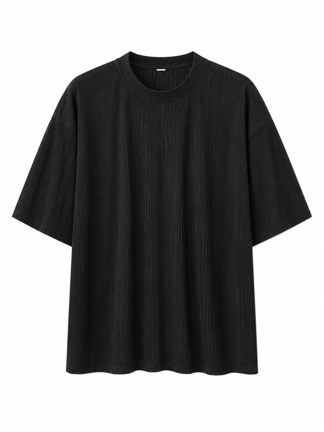 Zedek waffle plain tee