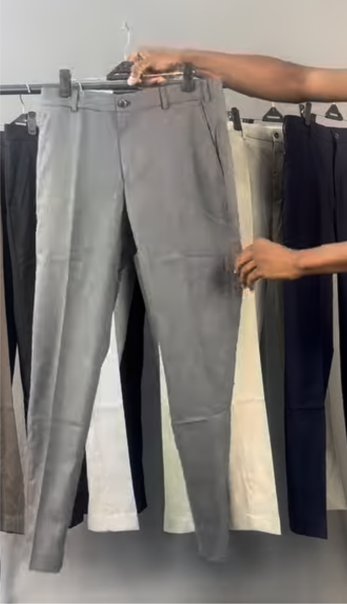 OFFICE PANT (SLIM FIT) in grey
