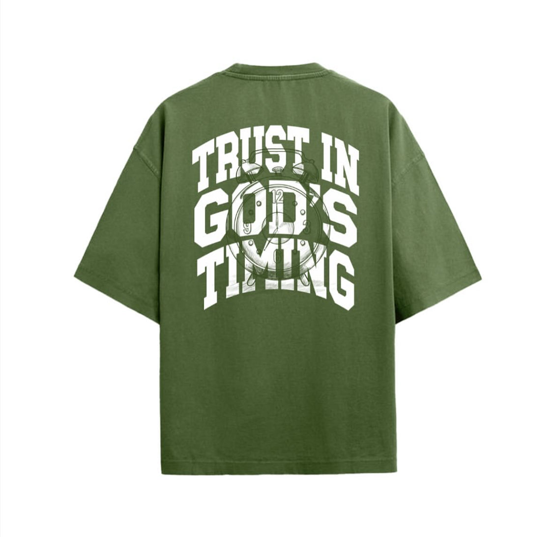 ZEDEK STUDIOS GOD'S TIMING TEE