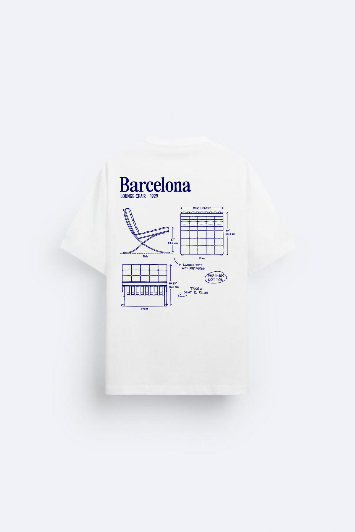 Zedek studio Barcelona tee