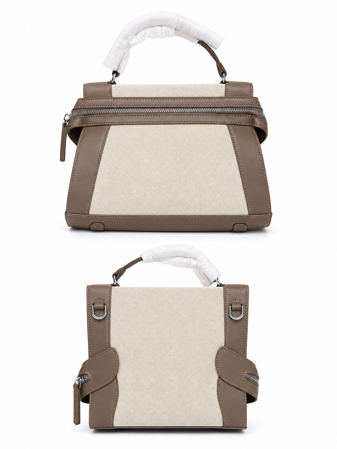 Female HandBag 820-1536 Biege