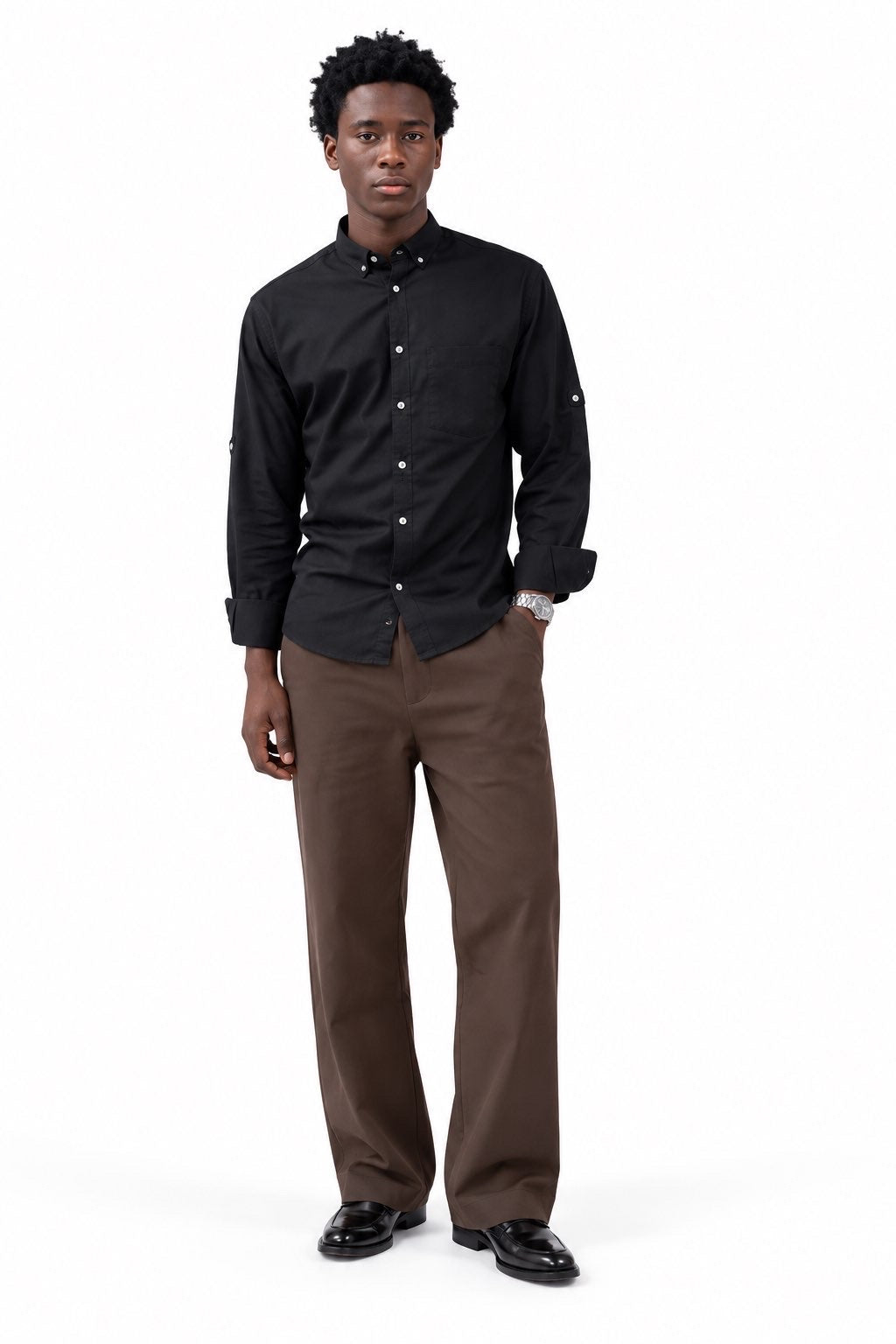 NF brown denim pant