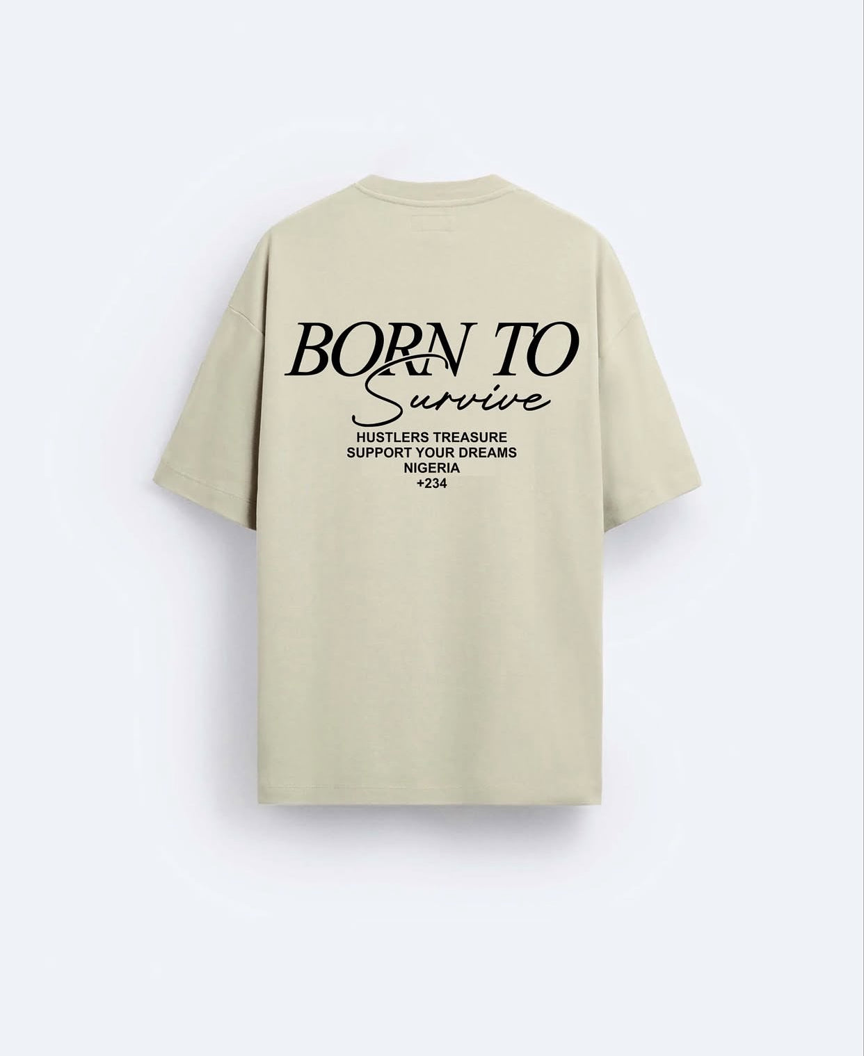 ZEDEK STUDIOS BORN TO SURVIVE TEE