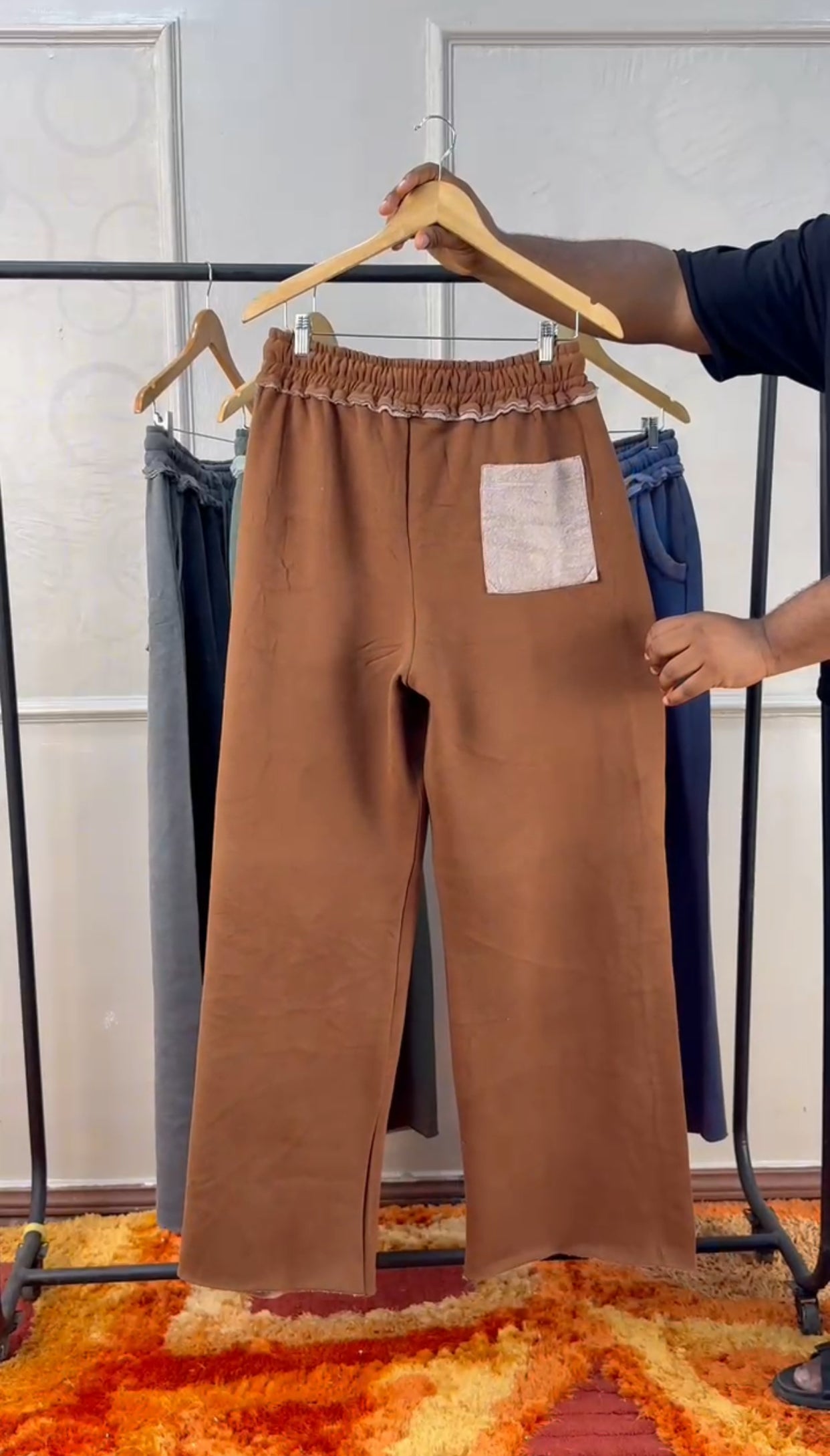 Baseless Jogger In Light Brown