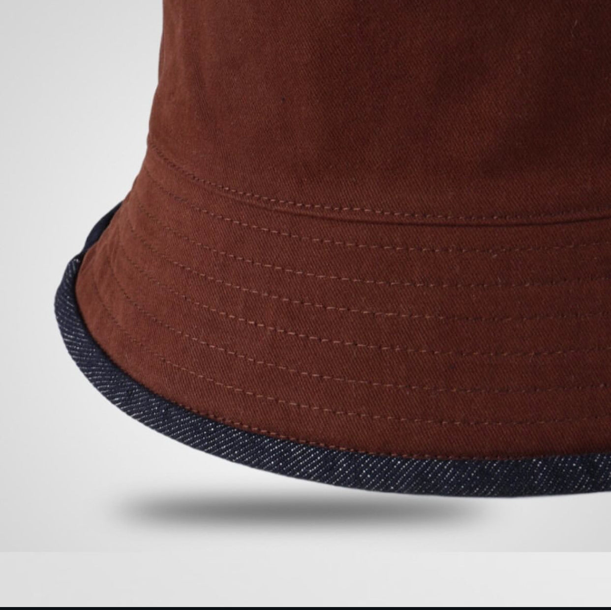 2 in 1 Bucket hat (BROWN)