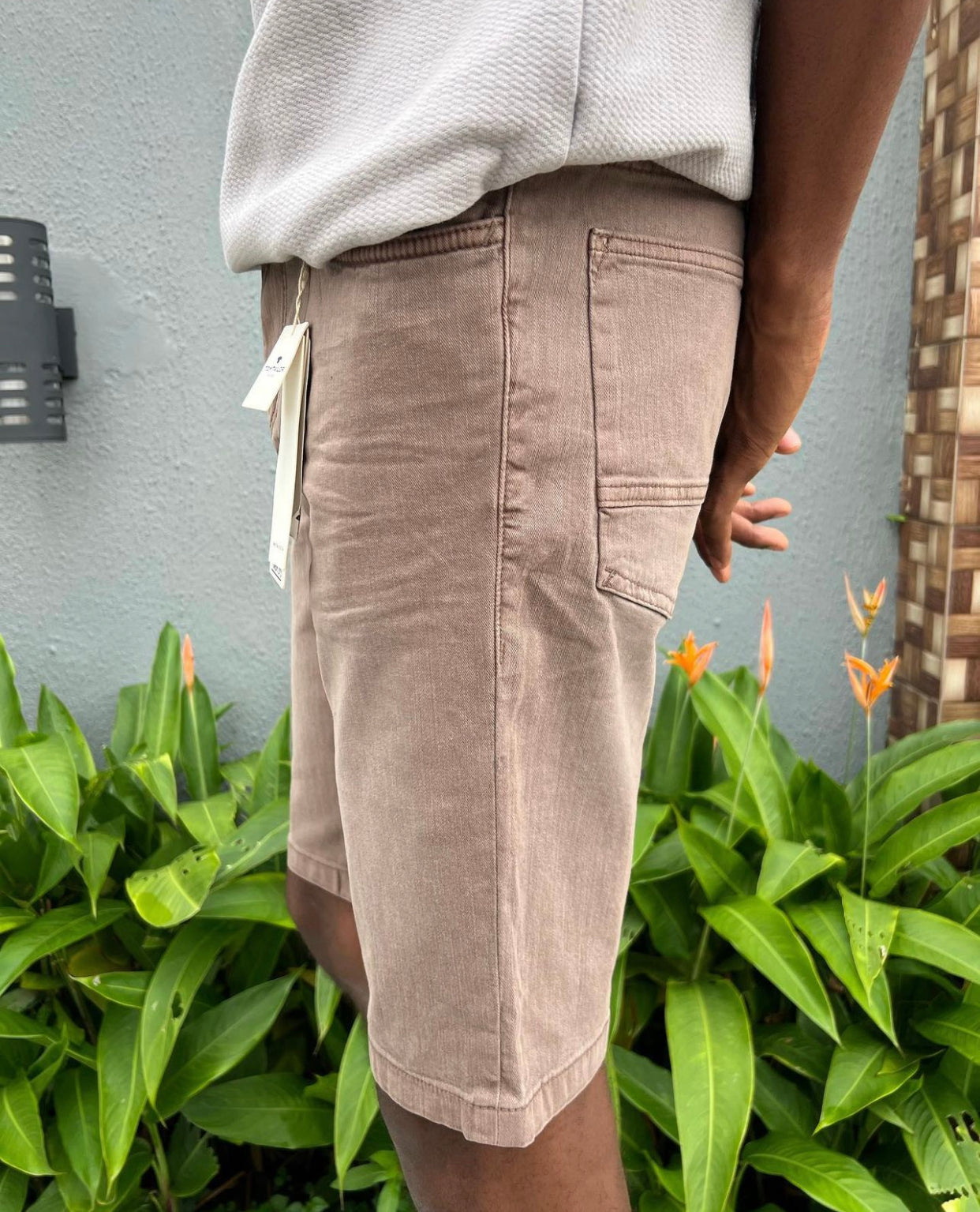 Tom tailor pigment dye denim short