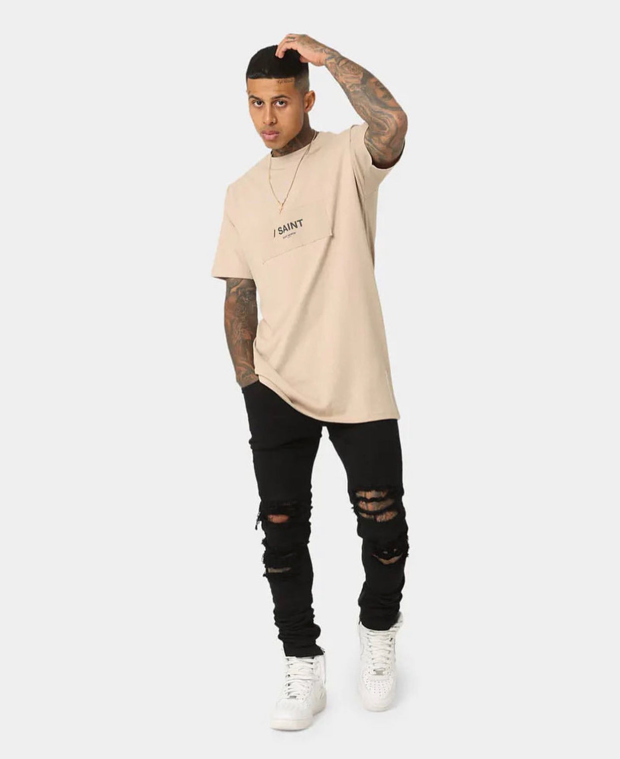 Saint morta logo legionnaire Lafayette T-shirt