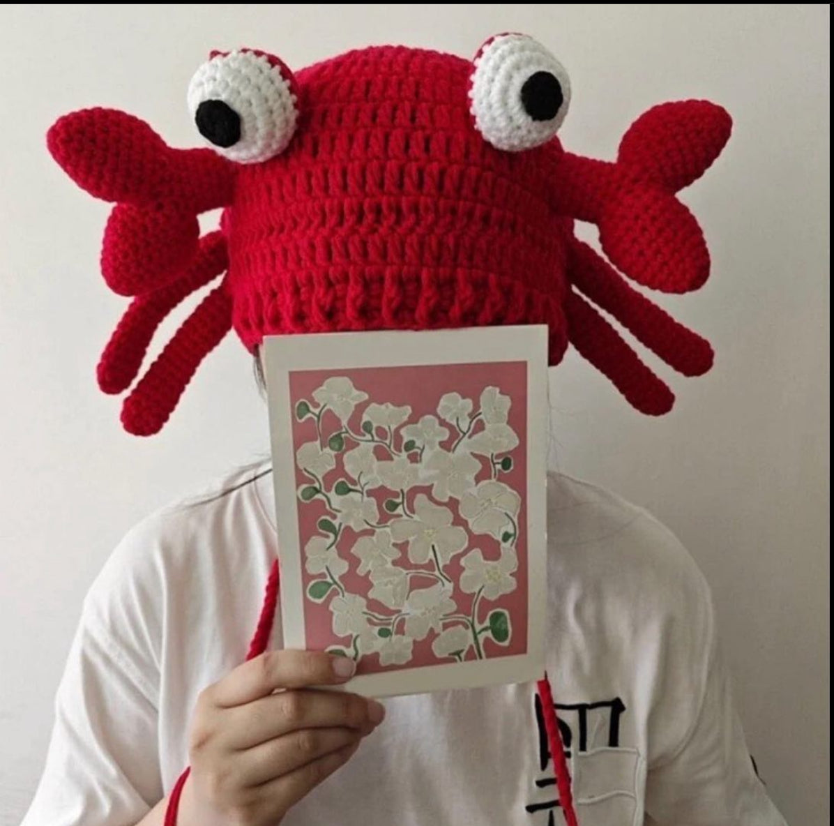 Y2k craby knitted beanie