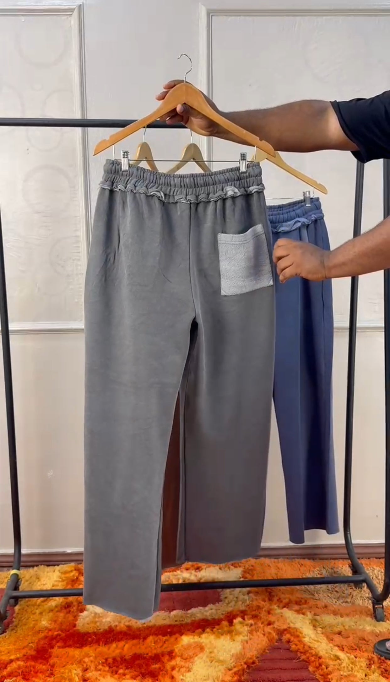 Baseless Jogger in Grey Acid