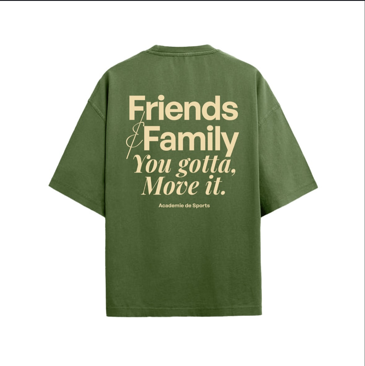 ZEDEK STUDIOS FRIEND AND FAMILY TEE