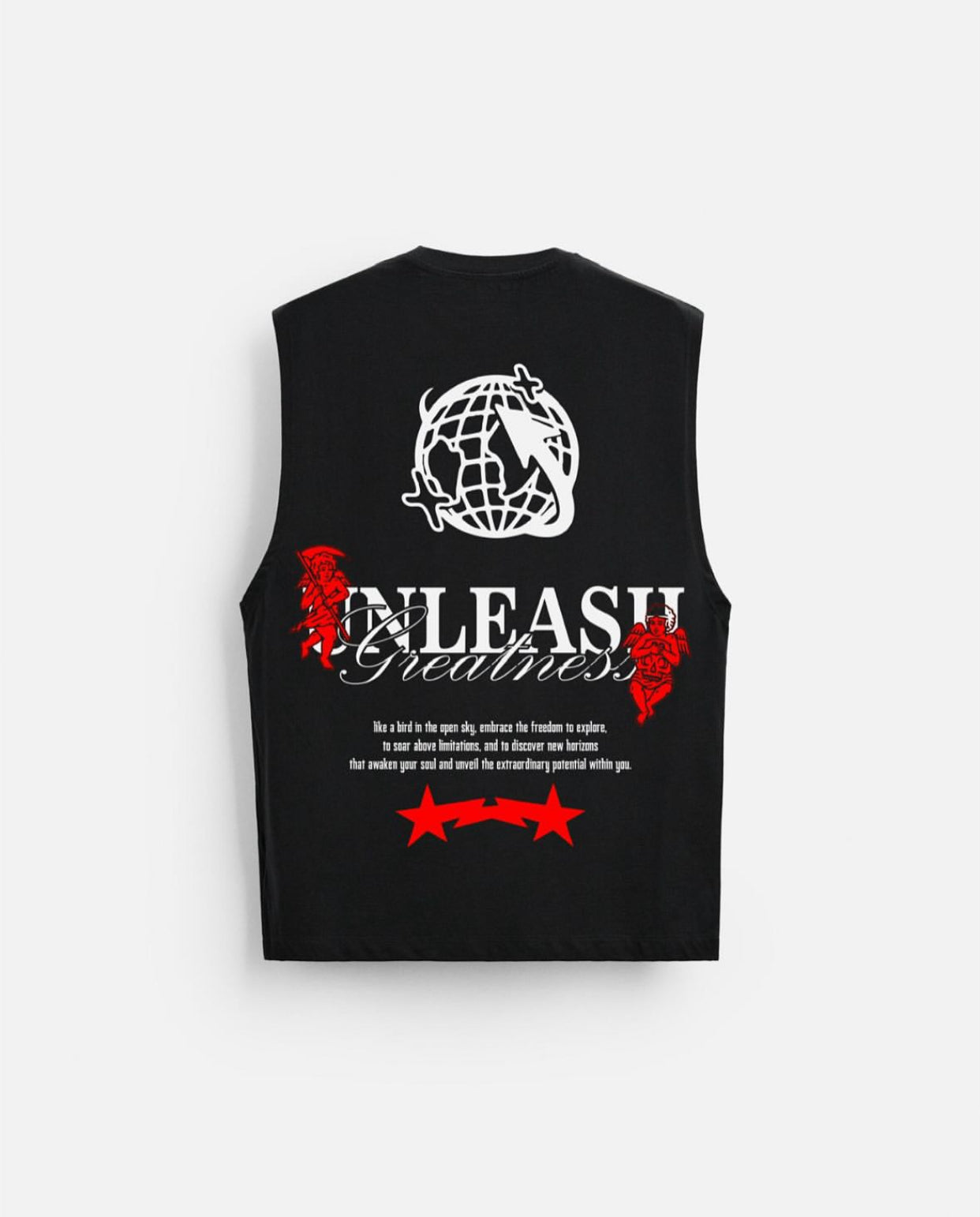 ZEDEK STUDIO UNLEASH SLEEVELESS TEE