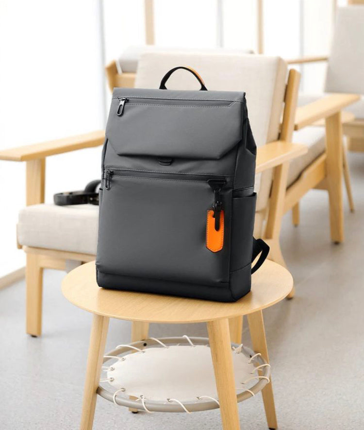 Waterproof rucksack backpack in grey