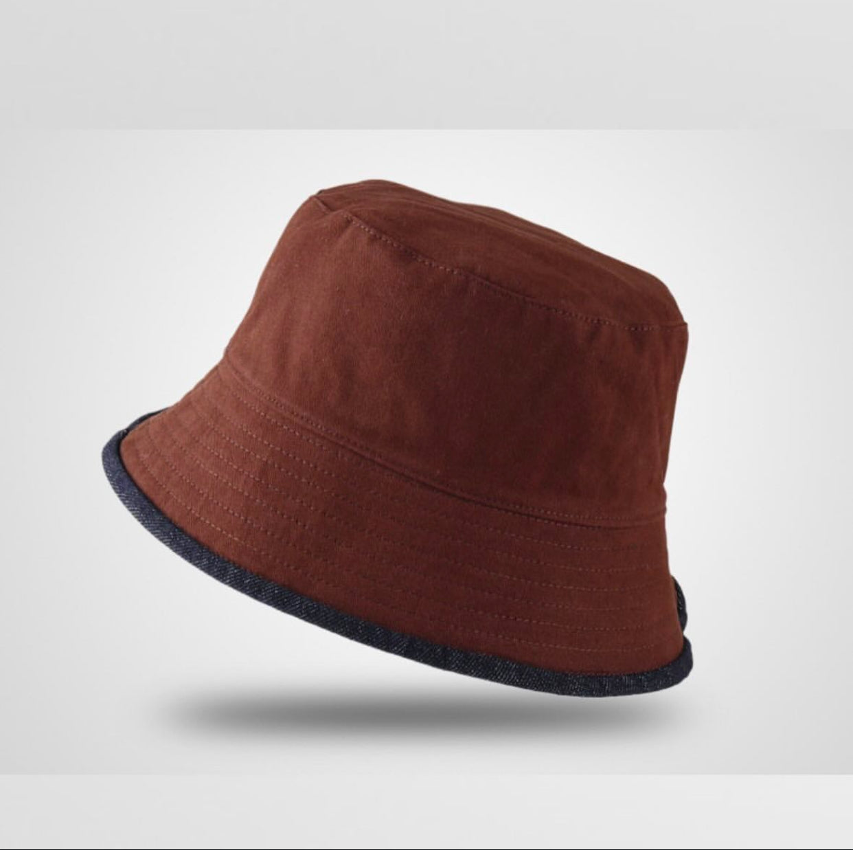 2 in 1 Bucket hat (BROWN)