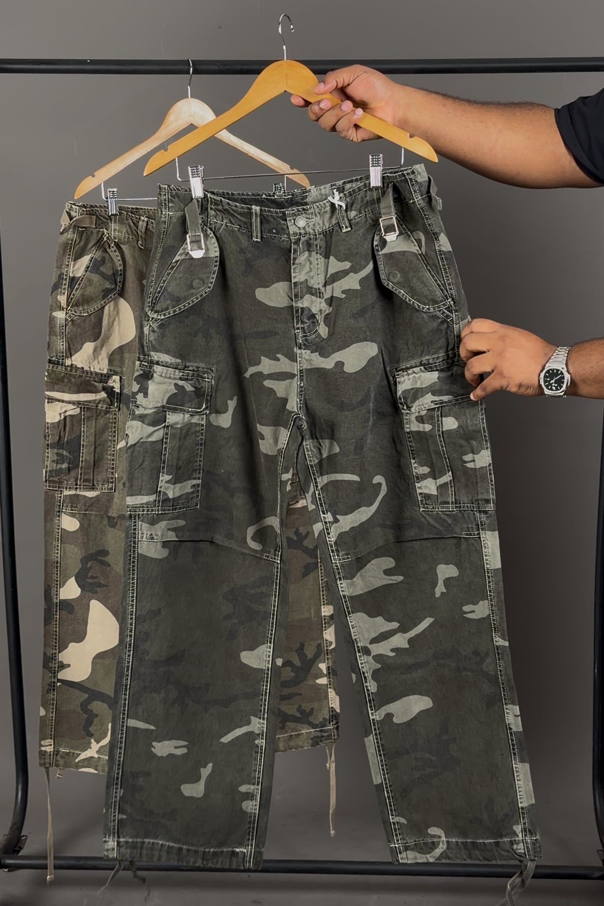 CAMOUFLAGE CARGO