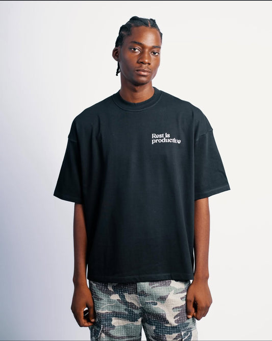 Zedek studio Rest is productive tee