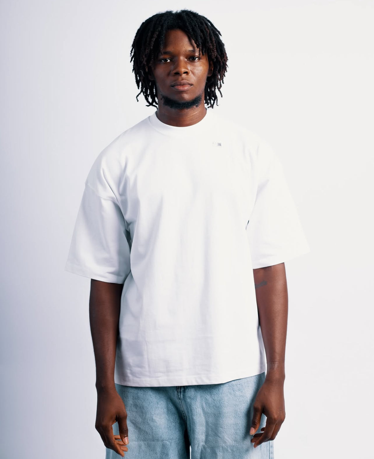 Oversized 280gsm tee (apparel care white)