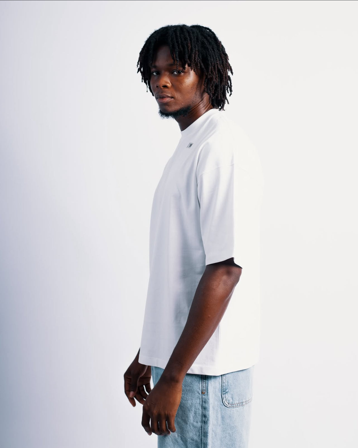Oversized 280gsm tee (apparel care white)