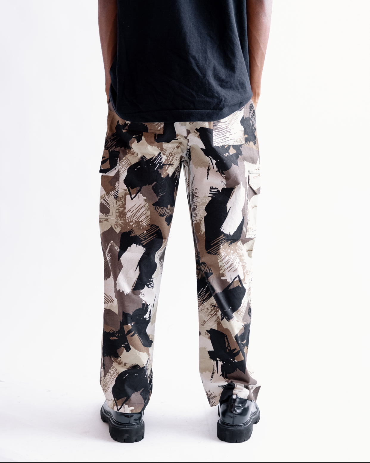 Zedek Print Cargo Pant