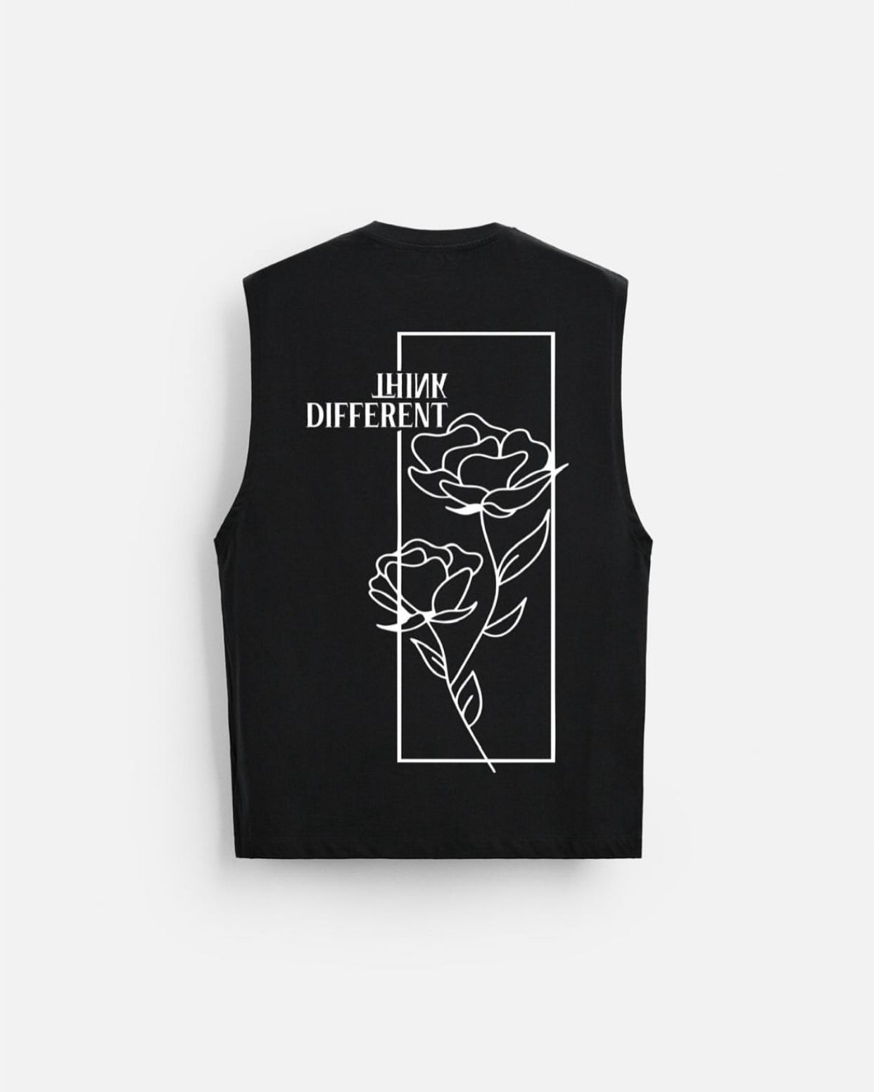 ZEDEK STUDIOS THINK DIFFERENT
SLEEVELESS TEE