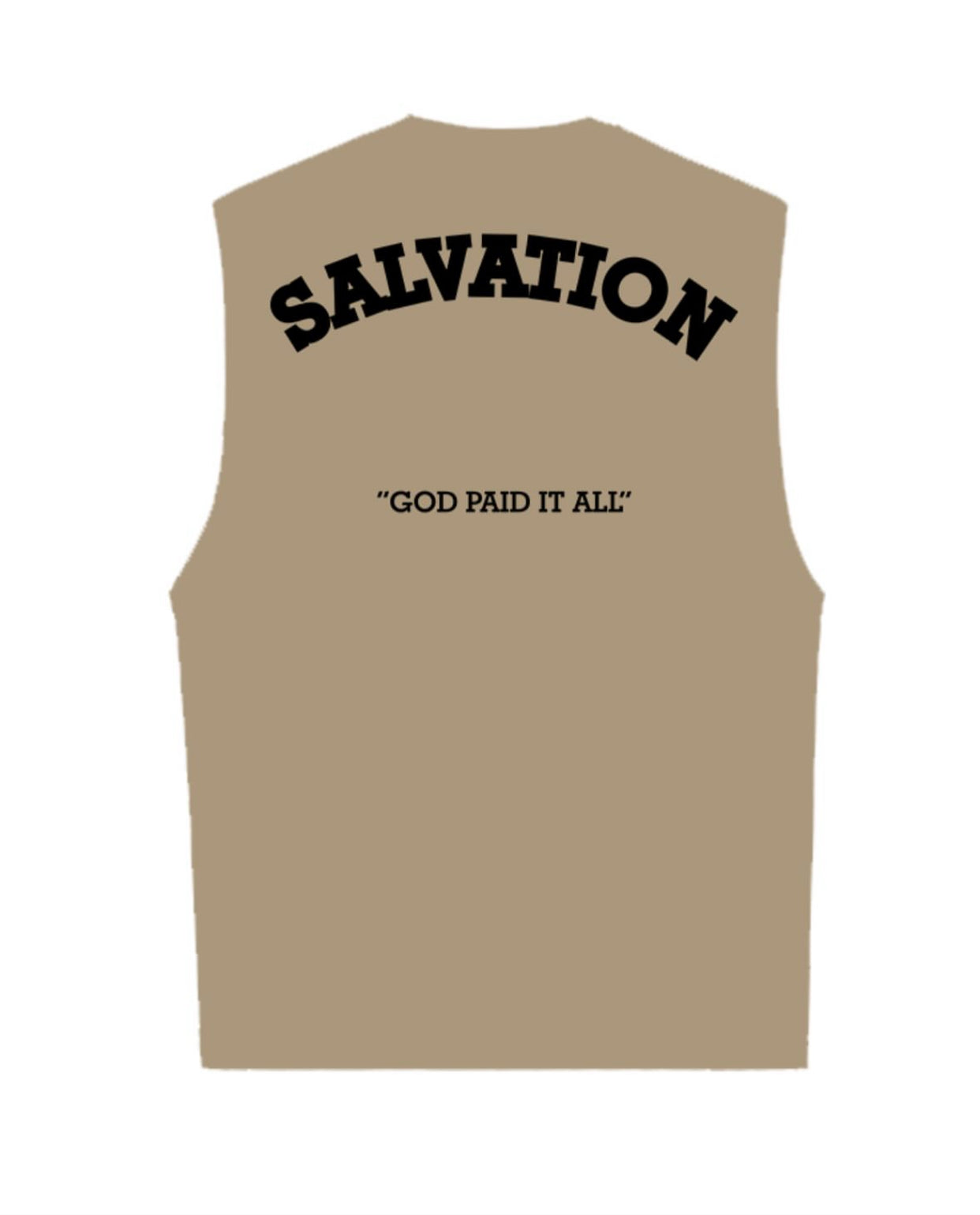 ZEDEK STUDIOS SLEEVELESS SALVATION TEE