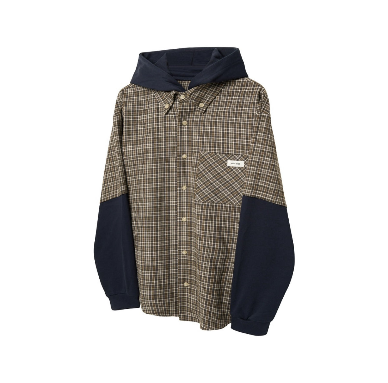 HOODIE CHECKERED SHIRT