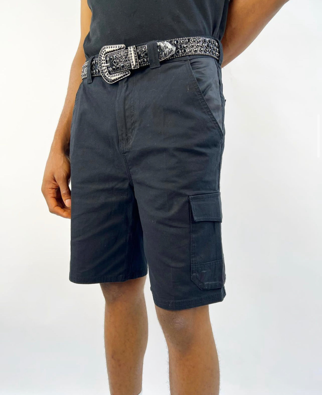 35 waist fashion cargo shorts