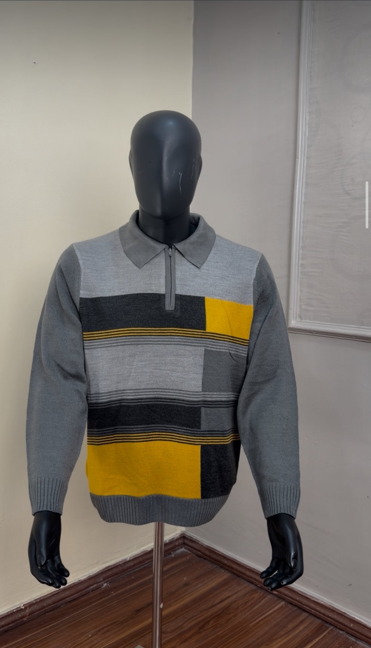Knitted polo Longsleeve