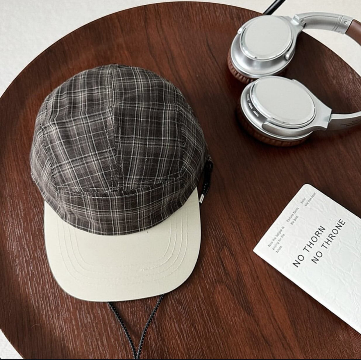 CHECKERED FLANNEL HAT